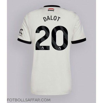 Manchester United Diogo Dalot #20 Tredjeställ 2024-25 Kortärmad Manchester United Diogo Dalot #20 Tredjeställ 2024-25 Kortärmad